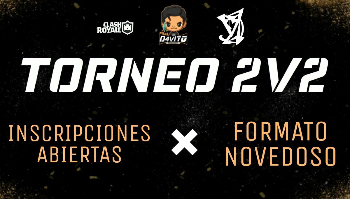 Ven y no te quedes sin la oportunidad de participar en este Torneo 2v2 Edición 1💣

Requisitos: 
Seguirnos @Davo_Torneos 
Seguir a @D4V0_idK 
Dar RT + FAV 
Mencionar a tu pareja y mencionar a 5 amigos que los invitas a participar

Te esperamos!👤 
Pruebas a: <a href="/ORO14_CR/">OROCHIMARU☮️</a>