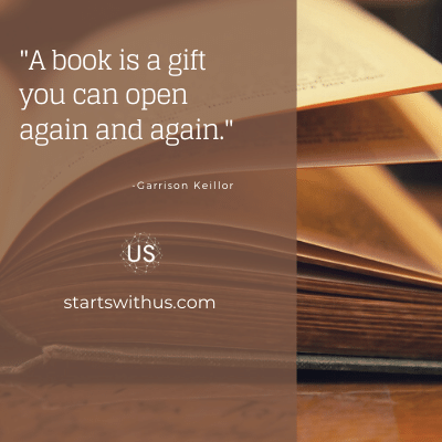 swuteam's tweet photo. "A book is a gift you can open again and again."
- Garrison Keillor https://t.co/wr53N0SYcy