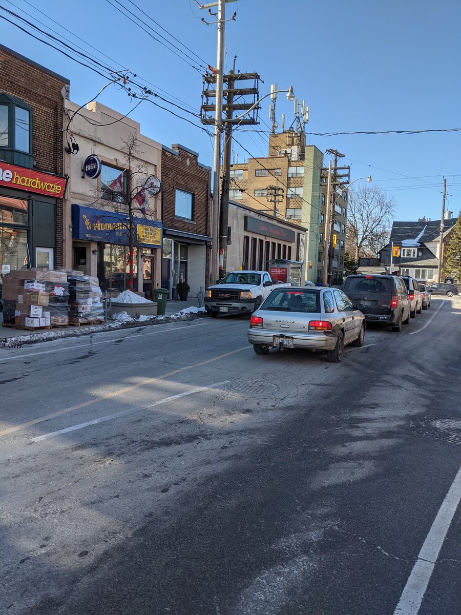 JsFrPe's tweet image. Parked in the bike lane Annette eastbound at Jane. Barriers, education and enforcement.  @ParkingTPS @CityofToronto @TrafficServices #BikeTO #VisionZeroTO @TPS_BikeHart @Car_In_Bikelane @TPS_pke_rider @CycleToronto @GordPerks
