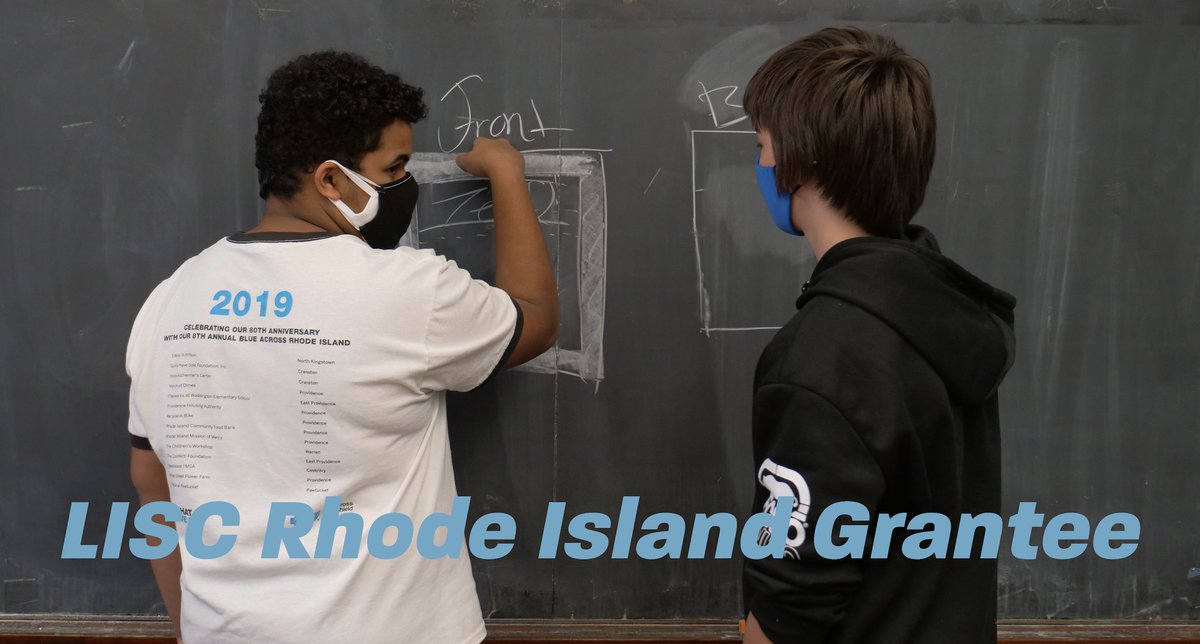 We have been recognized by <a href="/LISCRhodeIsland/">LISC Rhode Island</a> with a grant to help support revitalization efforts in Woonsocket. Our initiatives to stimulate workforce development would not be possible without our partners. Thank you for believing in change through the lens of art and design.