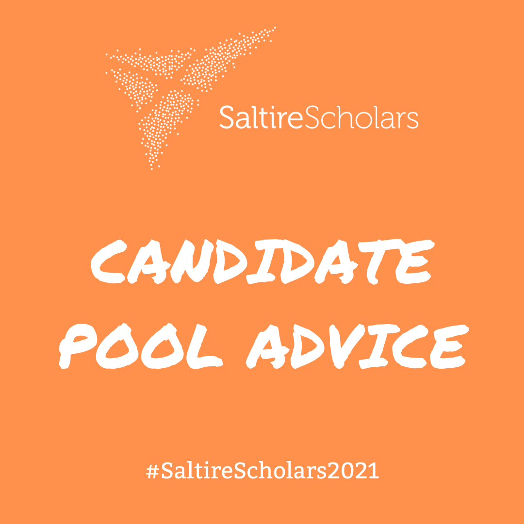 SaltireScholars's tweet photo. Thanks for this great advice, Imogen π€© Our #CandidatePool will be able to apply for our first list of #internship roles in just over two weeks, so stay tuned for the next in our series of Candidate Pool Advice from previous Scholars! #SaltireScholars2021 #VirtualInternships https://t.co/U9DqGvw9M8