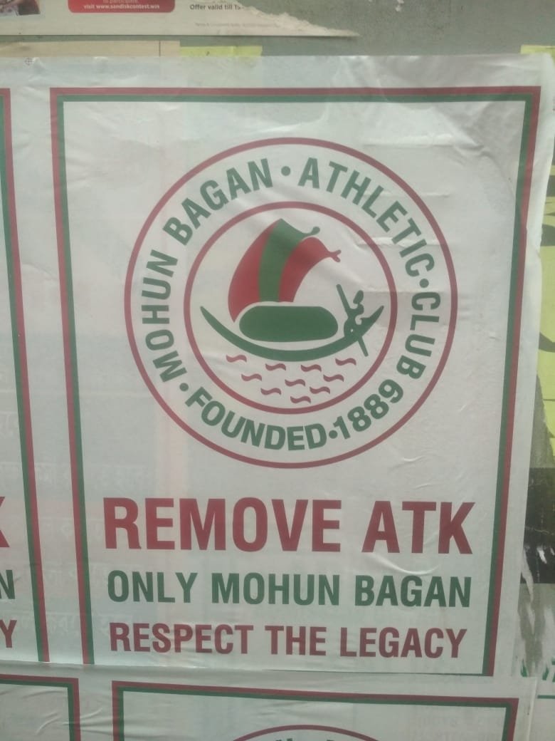 ArmyMariners's tweet photo. In Front of Sangbad Pratidin Office.
#RemoveATK
#JoyMohunBagan https://t.co/YJmsOfCbE2