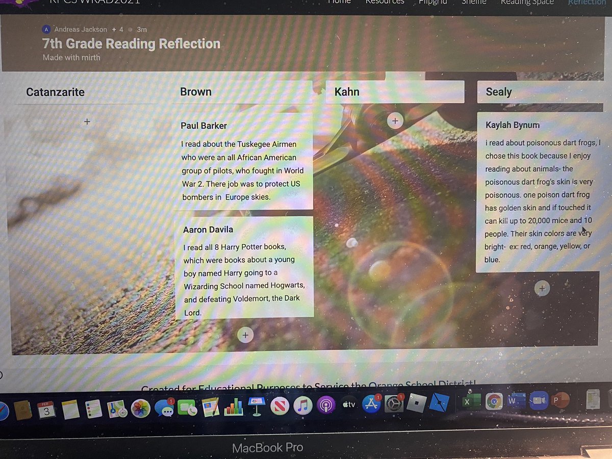 Parents and students, please keep the submissions coming for World Read Aloud Day. We love the videos and pictures that we have received so far!! <a href="/RPCS369/">Rosa Parks Community School</a> <a href="/debraprinc/">debra joseph-charles</a> @twesley777 <a href="/Gerald_Fitzhugh/">Gerald Fitzhugh II, Ed.D. 👌🏾♦️👌🏾♦️KAY</a>