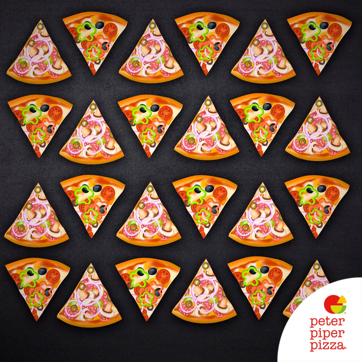 ¿Cuántas pizzas pueden ver en esta imagen?