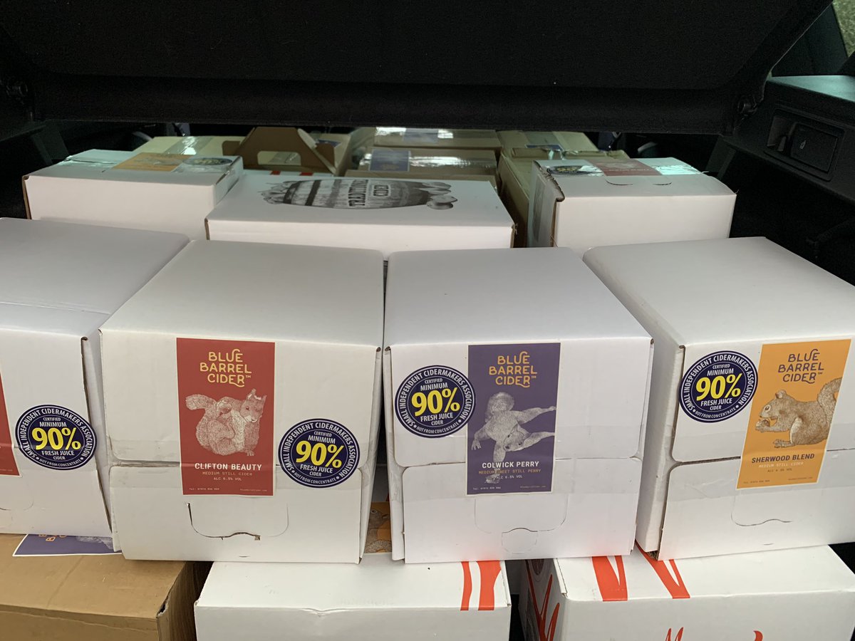 catintheglass's tweet image. Our pop up @beernouveau is open Fri &amp;amp; Sat 12-4 &amp;amp; we’ve just picked up a car load of @BlueBarrelCider to help line the shelves.

Missing draught in your life? We have a very limited number of 10l bag in box ciders. For collections/local deliveries only
#discovercider #rethinkcider