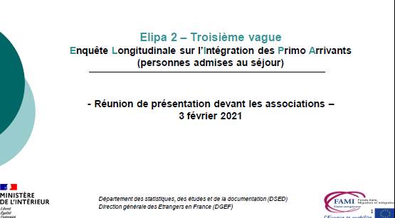 CIDFF_'s tweet photo. La FNCIDFF participe à la présentation des résultats de l’enquête #Elipa. Parmi les 557 633 personnes reçues dans les #CIDFF en 2019, 13% sont des #FemmesPrimoArrivantes.
#LeRéflèxeEgalité #Migration #DIAN #DirectionGénéraleDesEtrangersEnFrance @Interieur_Gouv
@lacimade https://t.co/PwWZAjTBxF