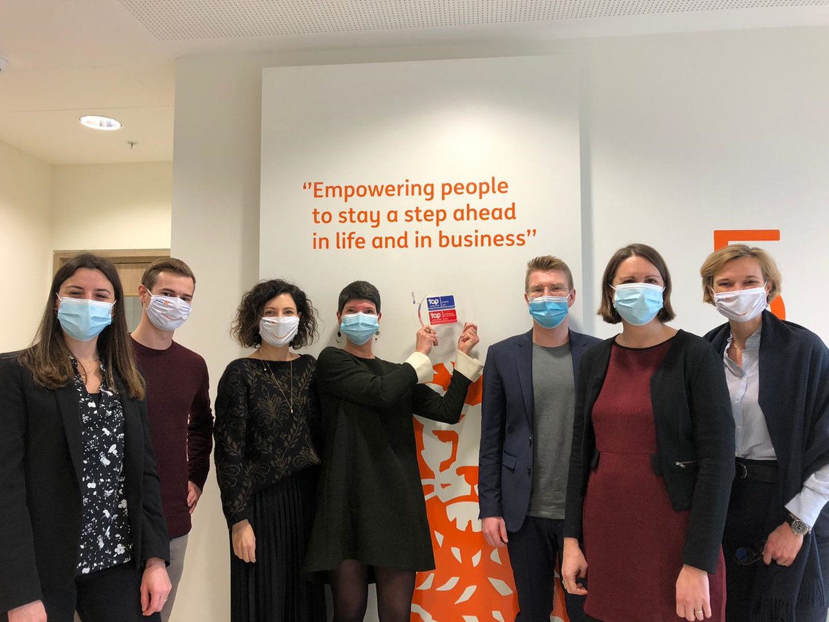 INGLuxembourg's tweet photo. Third time's a charm 😎😀"Winning the Top Employer label in this context is a testimony to our strong company culture and positive values" said Delphine Berlemont
👉 https://t.co/GiOJ47rUog @topemployer #HR #certification  #Doyourthing #Proud2beING https://t.co/YdqfAO6UwH