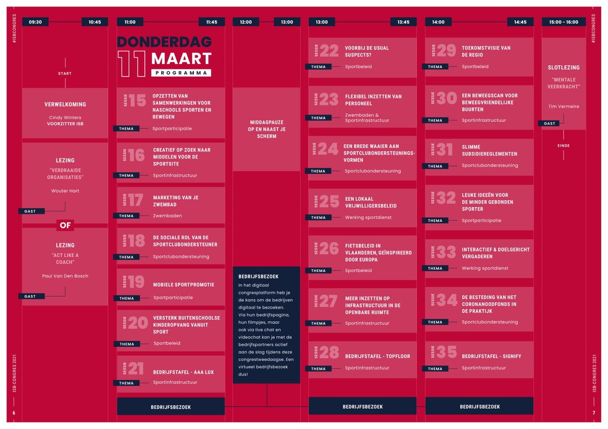 NetwerkLokSport's tweet photo. 📣 Digitaal #ISBCongres 2021 op 10 &amp; 11 maart - Grijp je kans! // Ontdek het programma // Schrijf je in 📣

Ontdek op onze website het uitgebreide programma, de tarieven &amp; schrijf je in! Bekijk de volledige uitnodigingsbrochure via https://t.co/DKhC9Rwbda. #ISBvzw https://t.co/HBAYy4JEAg