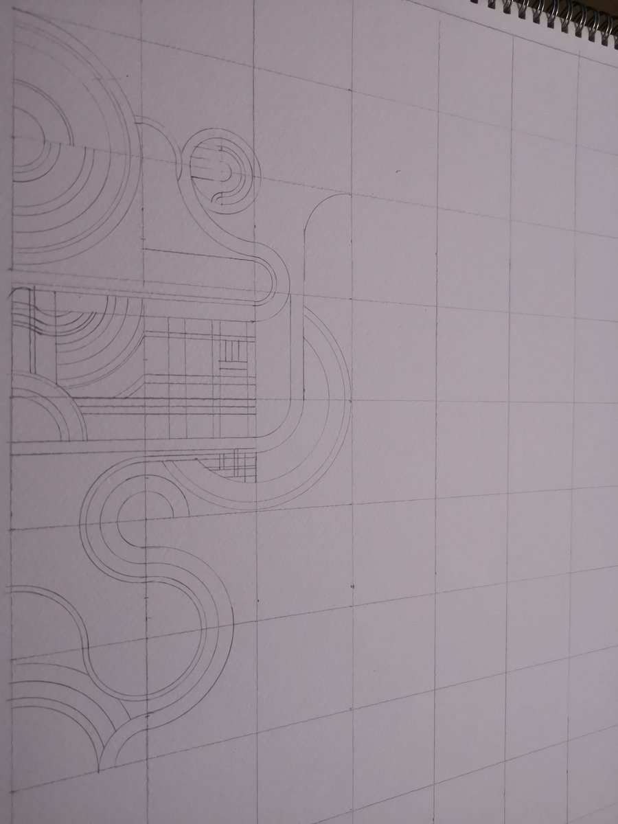 A little late in posting
Day 1 the paper arrived.
Day 2 drew the grid
Day 3 started the design
#100dayproject