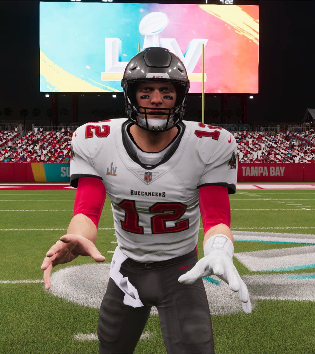 sportingnews's tweet image. The difference between @TomBrady's first video game appearance and his latest 🤯