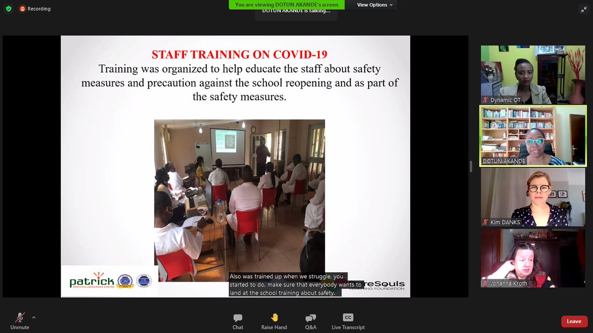 patrick_speech's tweet photo. Mrs.Akande(Director of Patrick Speech and Languages Centre) presentating at the Therap National Conference 2021
#onlinelearning #therapglobal #virtuallearning #digitalart #teletherapy #homeschool #leavenochildbehind #autismawareness #autismspeaks #autismgist #autismadvocate https://t.co/gUgR4AGzkC