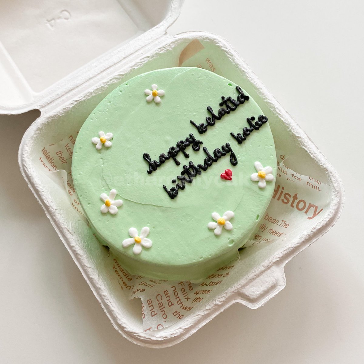 pic Korean Birthday Cake Ideas Green koreancake hashtag on twitter