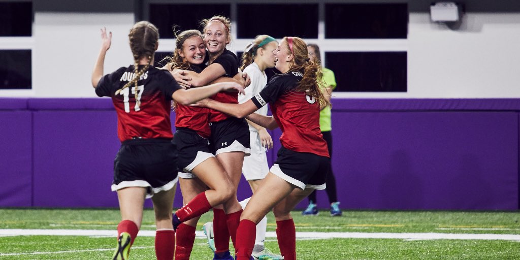 usbankstadium's tweet image. Happy National Girls and Women in Sports Day! 🎉

📸: The first @MSHSL Girls Soccer Championships held at U.S. Bank Stadium in 2016. 

#NGWSD