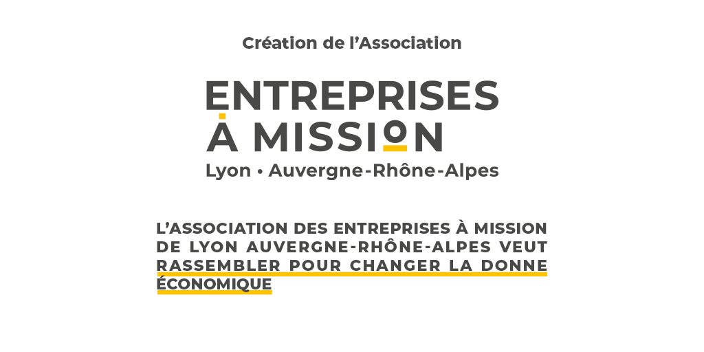 Syntagme est fière de co-fonder l'Association Entreprises à Mission Lyon AuRA qui a pour ambition de réunir des entreprises de la région #AuvergneRhoneAlpes qui ont fait le choix d’affirmer que le profit n’est pas leur finalité unique. #entreprisesmission #engagement