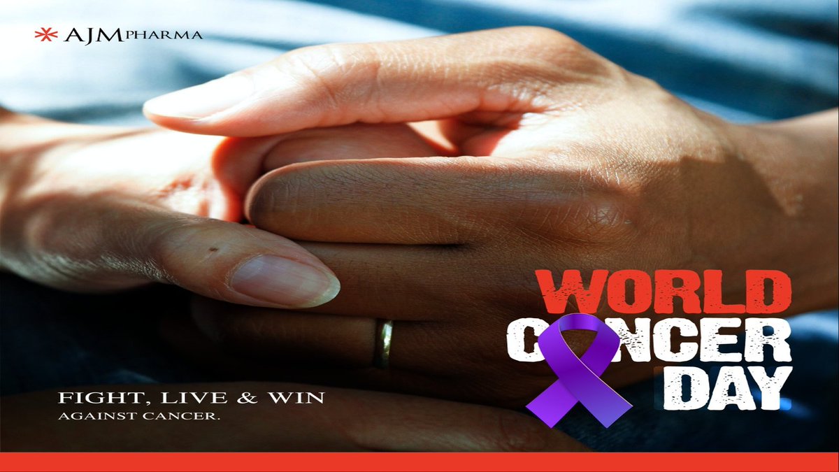 ajmpharmapk's tweet photo. On World Cancer day, we pay tribute to all the heroes fighting the battle against Cancer. AJM Pharma is committed to fighting this battle with you. #WorldCancerDay #worldcancerday2021 #AJMPharma https://t.co/nJUcFA6CVL