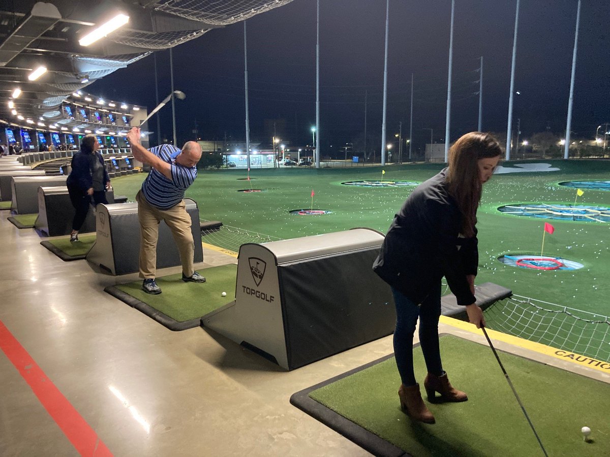 fourstarfreight's tweet photo. Our team of #EliteSupport Continuous Improvement Coordinators from all Four Star locations recently met in Montgomery for their annual kickoff meeting. But it wasn't all work! #RoadTrip! The CICs were able to relax and have fun at #TopGolf in Birmingham. https://t.co/LXuCMdXanW