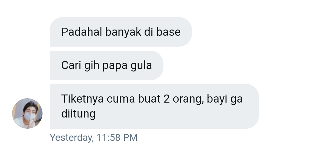 Dicari: papah gula. Disuruh sama Edimul.