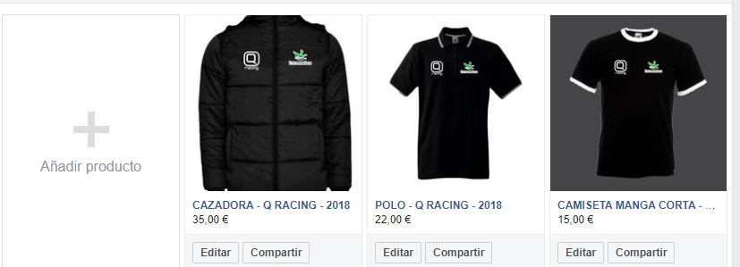 Visita nuestra tienda online de prendas deportivas
#QRacingExtremadura #RopaDeportiva 
facebook.com/QRacingExtrema