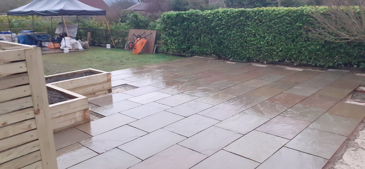 GandJLandscapes's tweet photo. Another great days work at #Maplebeck π Patio is looking lovely π #Nottingham #Landscaping #gardendesign #creatingyourperfectspace https://t.co/ACv8ewCRCD https://t.co/6p0tuwsmo1 https://t.co/ni0orrCBS2
