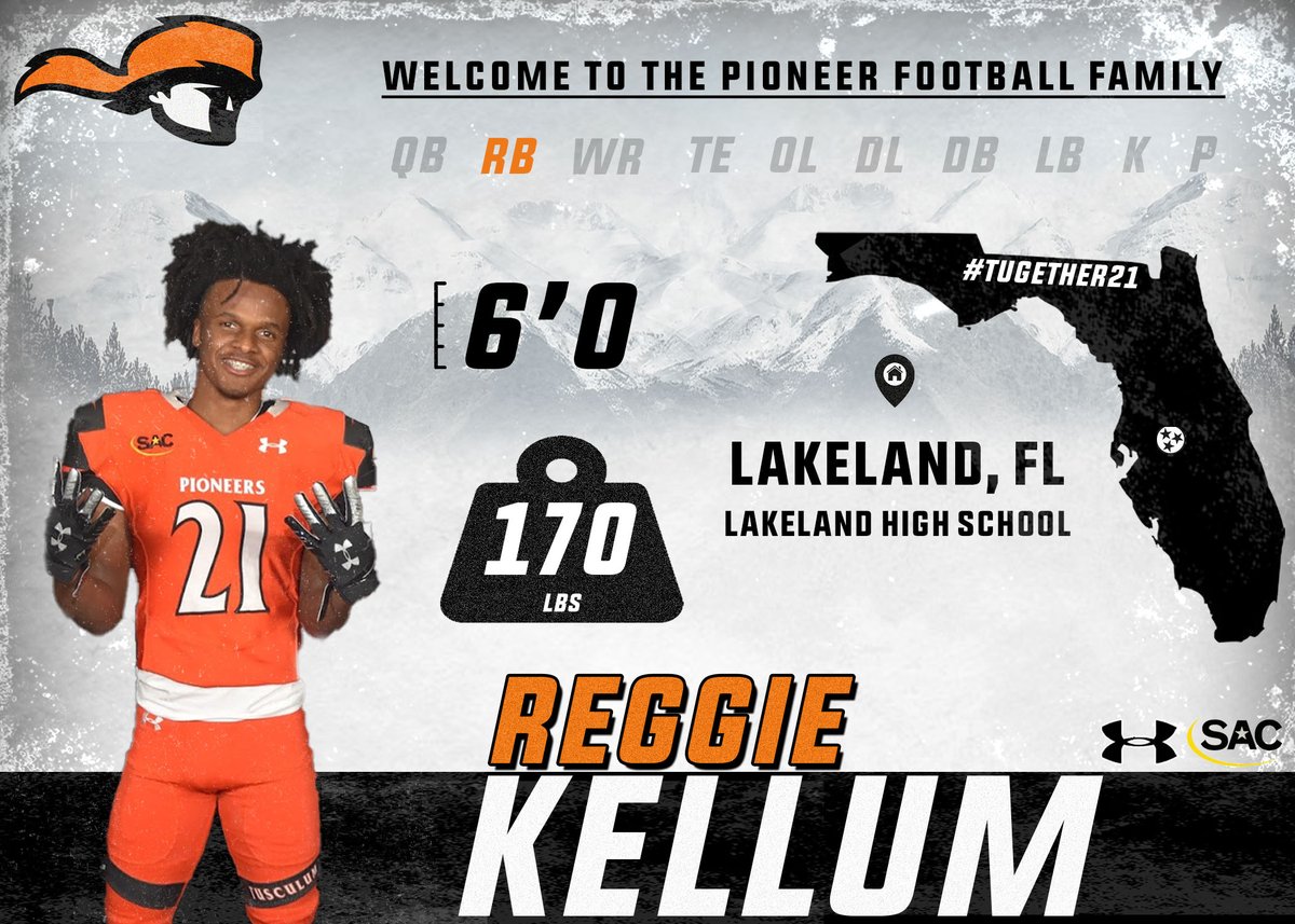 Polk County's Finest! One of the most versatile RBs from the  Powerhouse, Lakeland Dreadnaughts.

Welcome Reggie Kellum! 

#TisJumpin 📳
#PlayFastScoreFaster
#TUgether21
#FloridaBoy 🌴

<a href="/reggiekellum/">reggie kellum</a> 

hudl.com/video/3/102222…