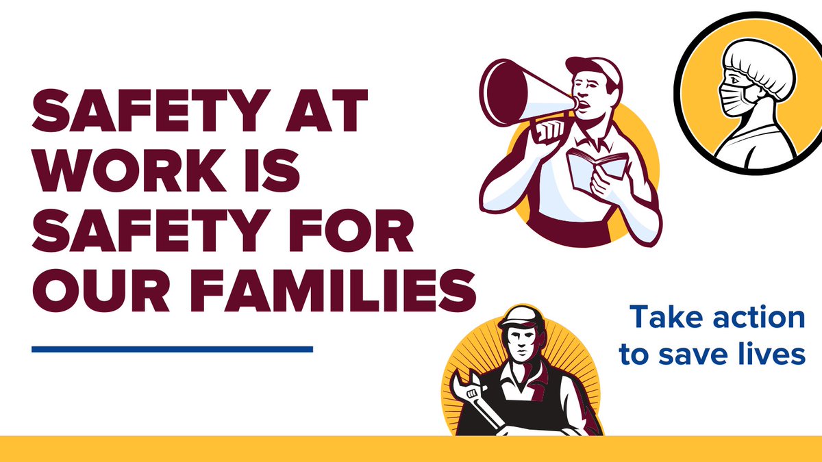NationalCOSH's tweet photo. Frontline workers need #COVID19 vaccine--and more.  Smart, science-based workplace and public health measures will save https://t.co/OMY8o8RhhN #Workerslives @WDActionFund @IowaAFLCIO @USMWF @ShriverCenter @onefairwage @NationalNurses @NRDC https://t.co/rsCx6SiZvi