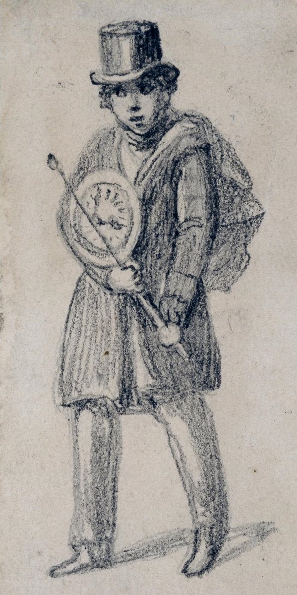 Clocking Off
A young Fellow-Me-Lad carrying a clockface through the streets of #London, by Scharf c.1830. I hope he's on time
