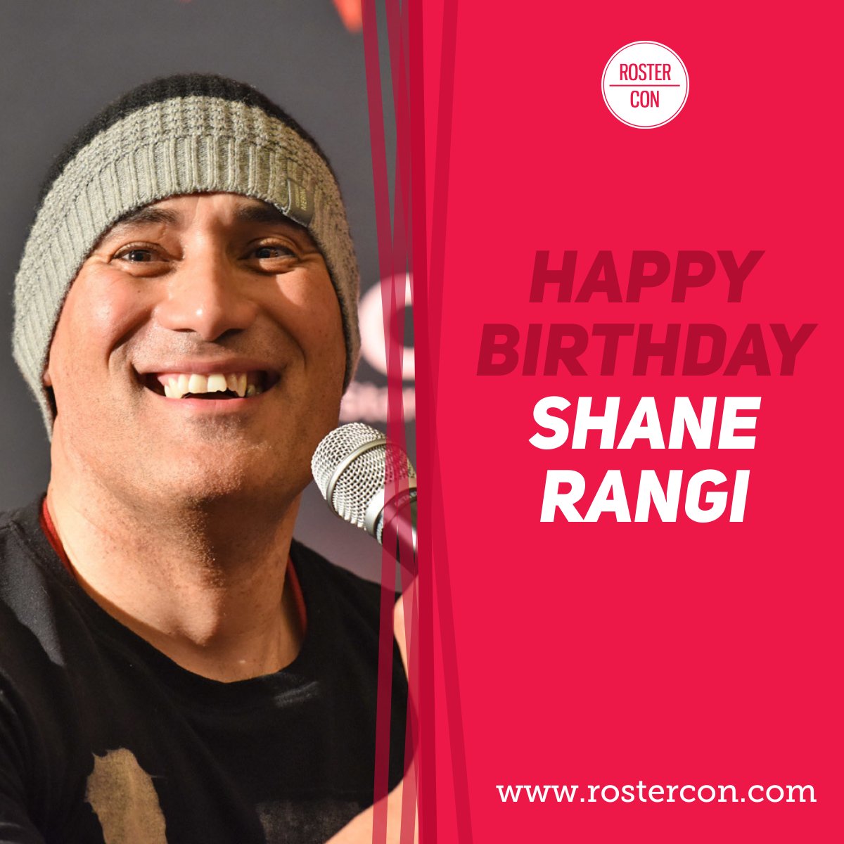 Happy Birthday Shane Rangi ! Souvenirs / Throwback :  