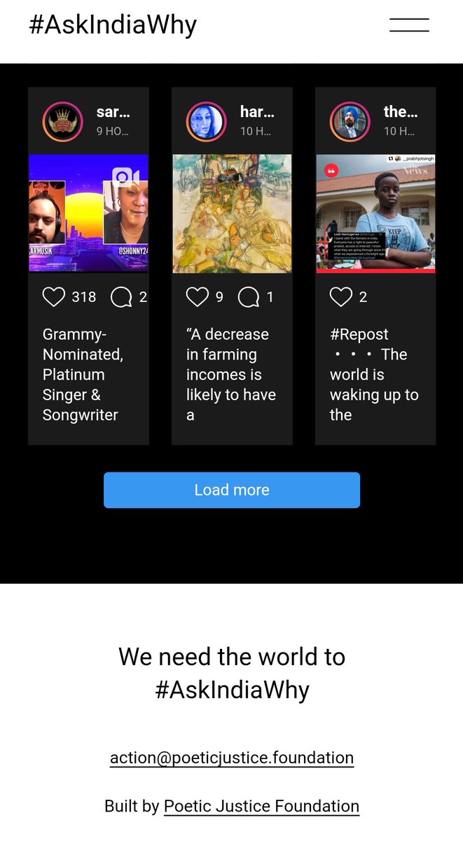 The Documents Greta tweeted and then deleted reveal 2 names. AskIndiaWhy and Poetic Justice Foundation. Both are interconnected. (1/n)