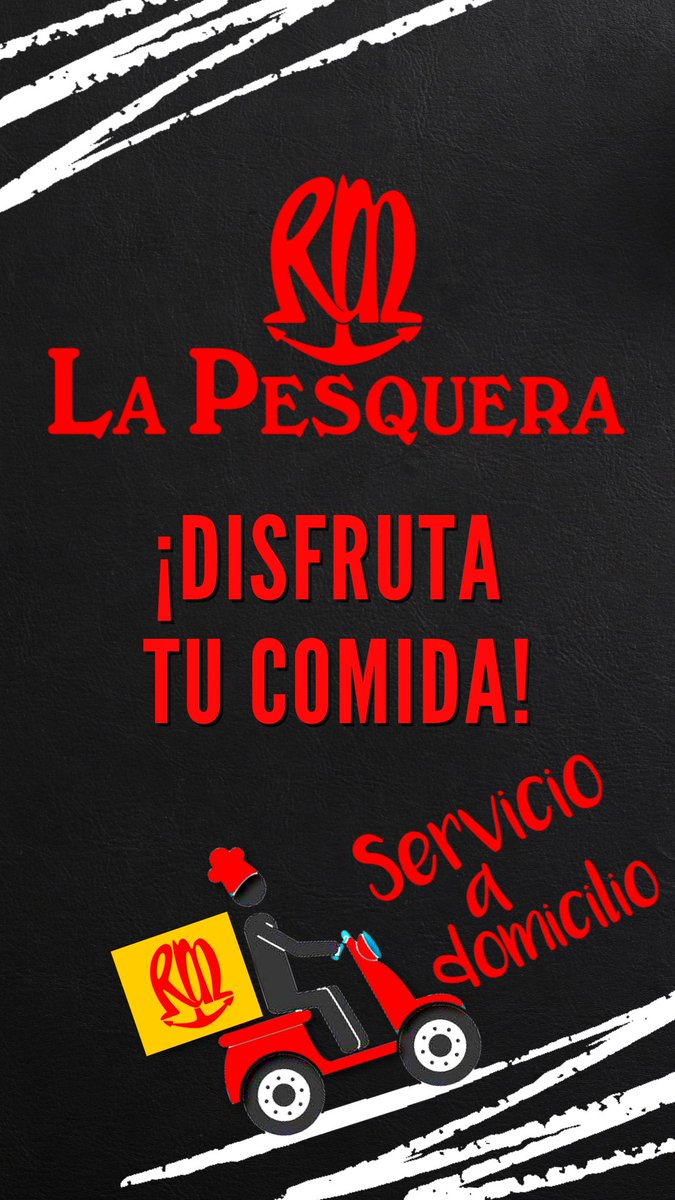 grupolapesquera's tweet photo. Disfruta ahora de nuestra comida a !DOMICILIO! 🦐🍽 #lapesquera #comida #Takeaway #delivery https://t.co/nQkE8DcxN8