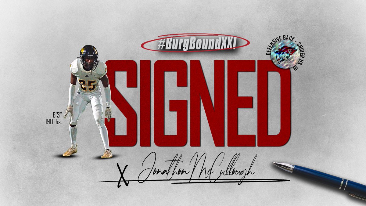 UCPatriotFball's tweet photo. Leveling up our offense and adding a DAWG to the #JackBoyz...

👐 Roddney Long (WR)
🎯 Joe Lucas (QB)
🙅‍♂️ Jonathon McCullough (DB)
⚡️ Parker McGill (RB)

Our newest group of Patriots are officially 𝗕𝗨𝗥𝗚 𝗕𝗢𝗨𝗡𝗗!

#PTS / #NSD21 / #BurgBoundXXI https://t.co/hgw2iaXCss