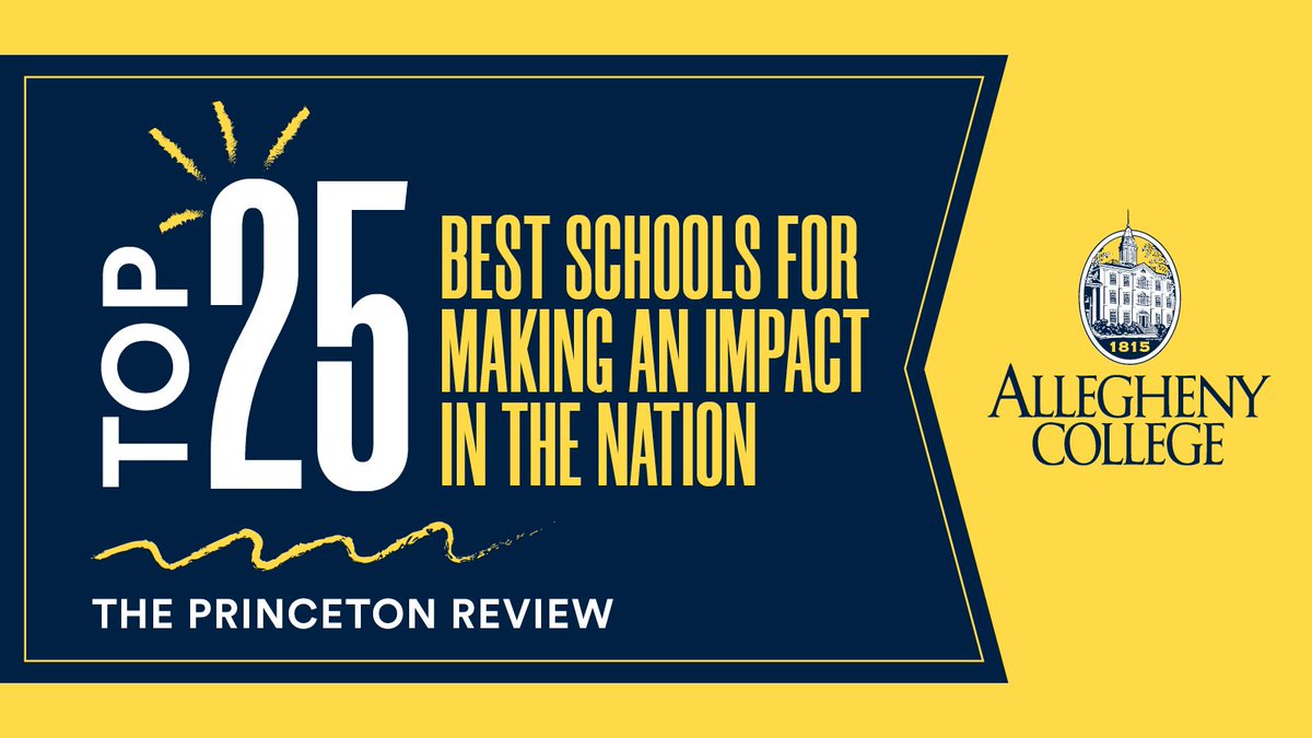 ACGatorHoops's tweet photo. #WhyAllegheny Wednesday!⠀
⠀
Make an impact with us! ⠀
⠀
The Princeton Review recognizes Allegheny College as a “Top 25 Best Schools for Making an Impact”. ⠀
⠀
🐊♾🎓💼💥🌎⠀
⠀
#MindOverMajor #AlleghenyCollege #RefusetoLose #bringyourAgame⠀
⠀
🐊🏀 https://t.co/NN4vRNZkxY