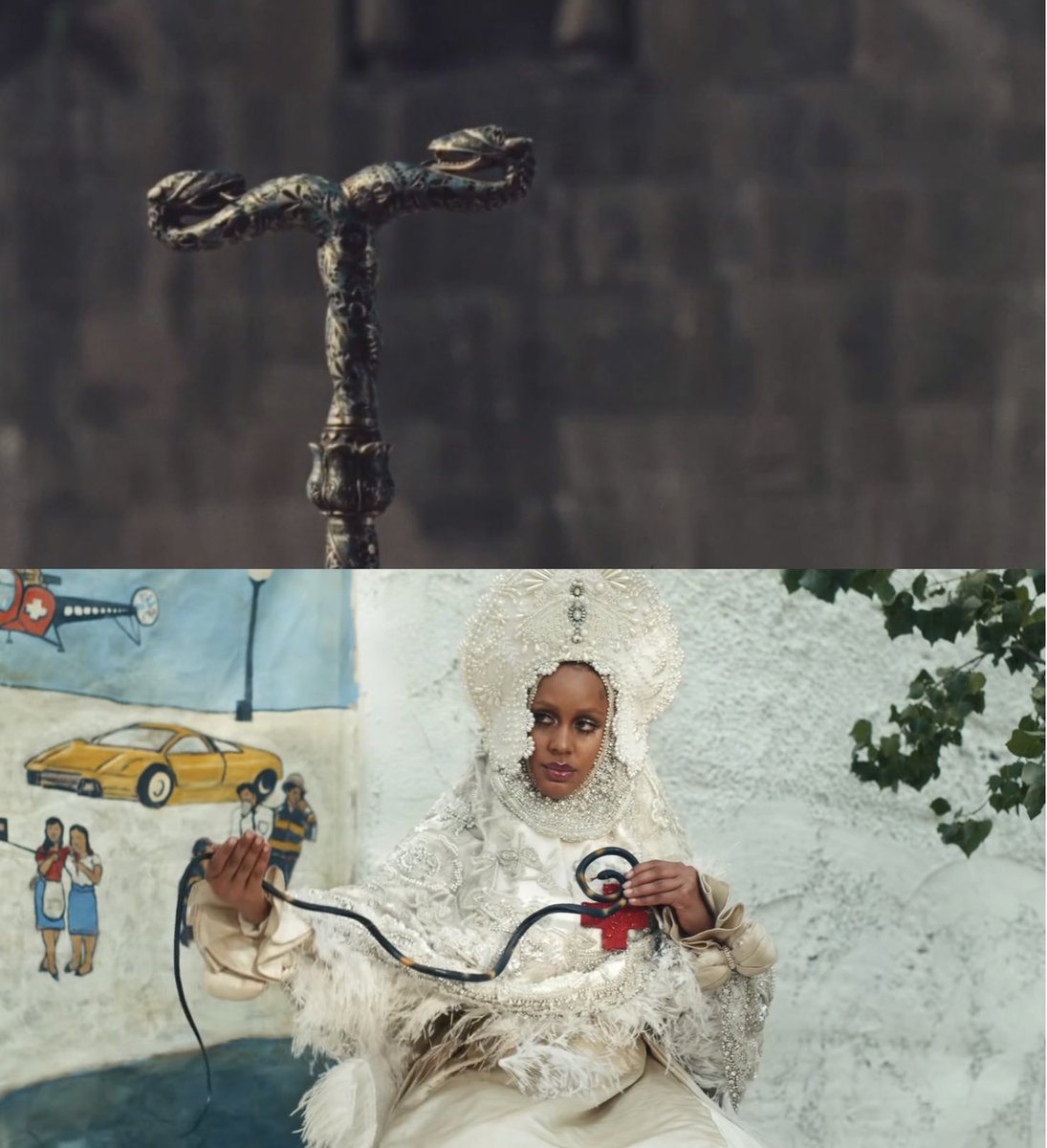 some other details (the black background only happens in one shot for both and contrasts the others)