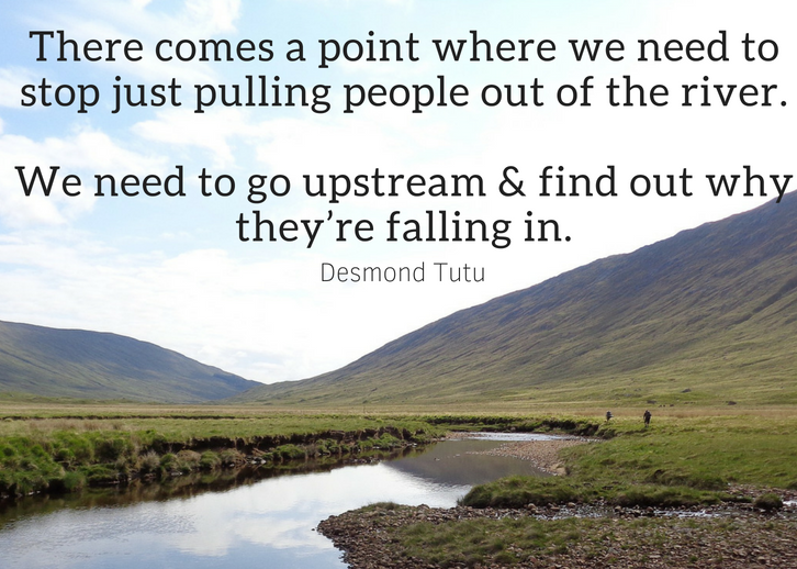 KIRSTY OT (@prison_ot) on Twitter photo “There comes a point where we need to stop just pulling people out of the river. We need to go upstream and find out why they're falling in.” ― Desmond Tutu.
Thank you for reminding me of this very fitting quote <a href="/warren_larkin/">Dr Warren Larkin</a>. #ACEs #traumainformed <a href="/Academyjustice/">Academy for Social Justice</a> “There comes a point where we need to stop just pulling people out of the river. We need to go upstream and find out why they're falling in.” ― Desmond Tutu.
Thank you for reminding me of this very fitting quote <a href="/warren_larkin/">Dr Warren Larkin</a>. #ACEs #traumainformed <a href="/Academyjustice/">Academy for Social Justice</a>