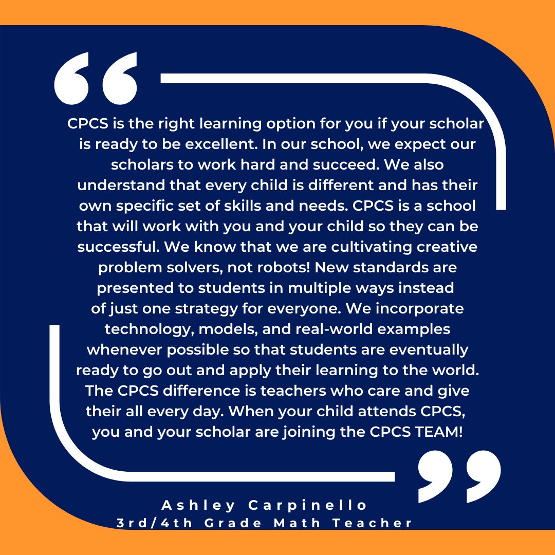 Robots 🤖 beware! Hear Ms. Carpinello’s thoughts on the kind of learners we develop at CPCS in our third part of her Teacher Feature!
#wearecpcs #wearecpcsls #teacherfeature #charterschool #bwc #school #nyceducation #nyc #education #brooklyneducation #beginwithchildren #brooklyn