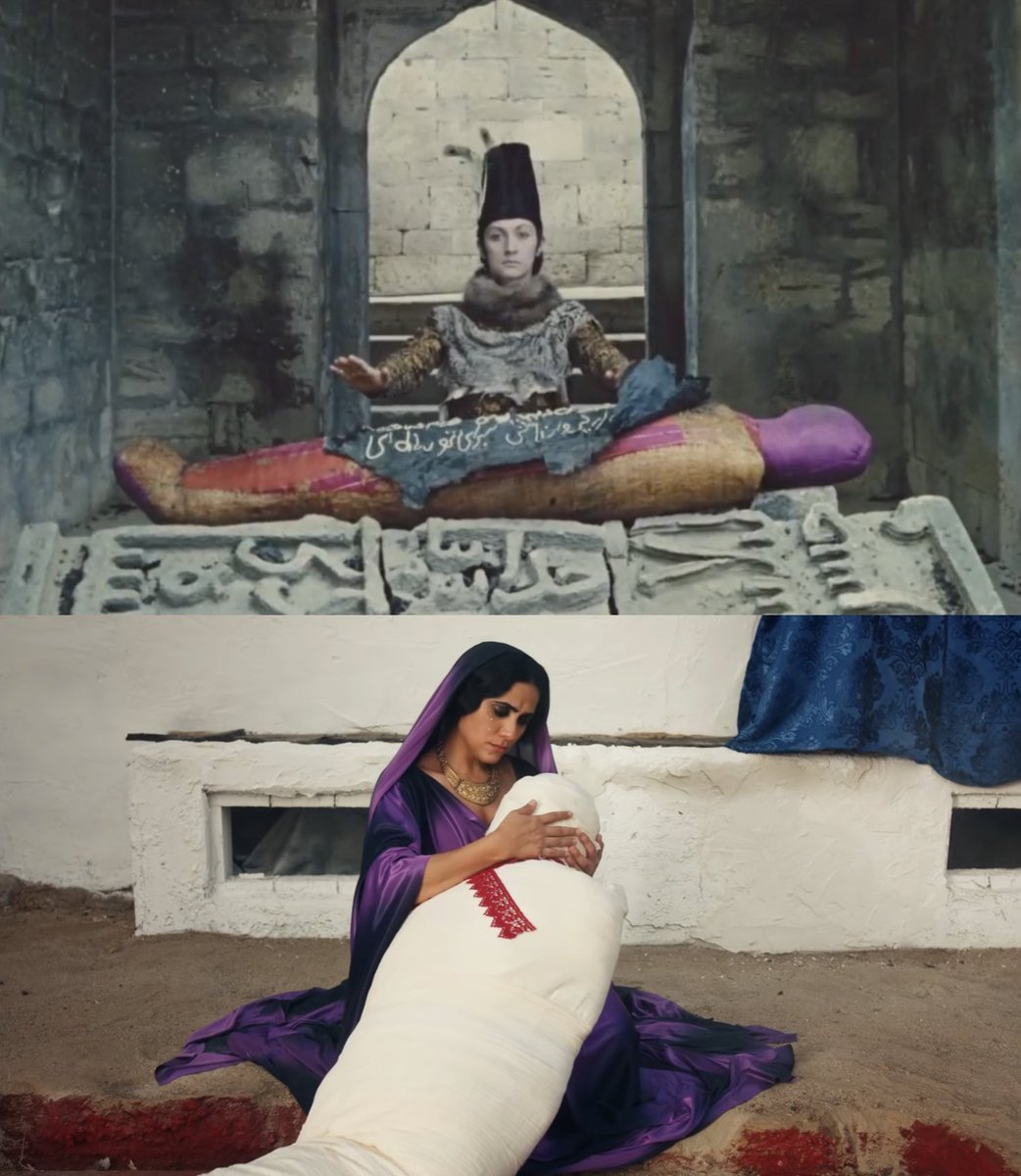 the film went against the linear narrative structure of the soviet cinema of the time and was seen as revolutionary. It follows the life of the poet from childhood and into the afterlife, including cultural references and artefacts and key locations in the poets life.