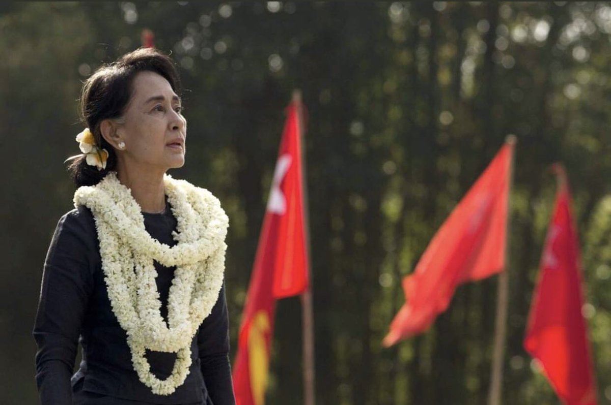 We stand with our beloved leader.
Be strong and Stay safe.

#CivilDisobedienceMovement
#JusticeForMyanmar