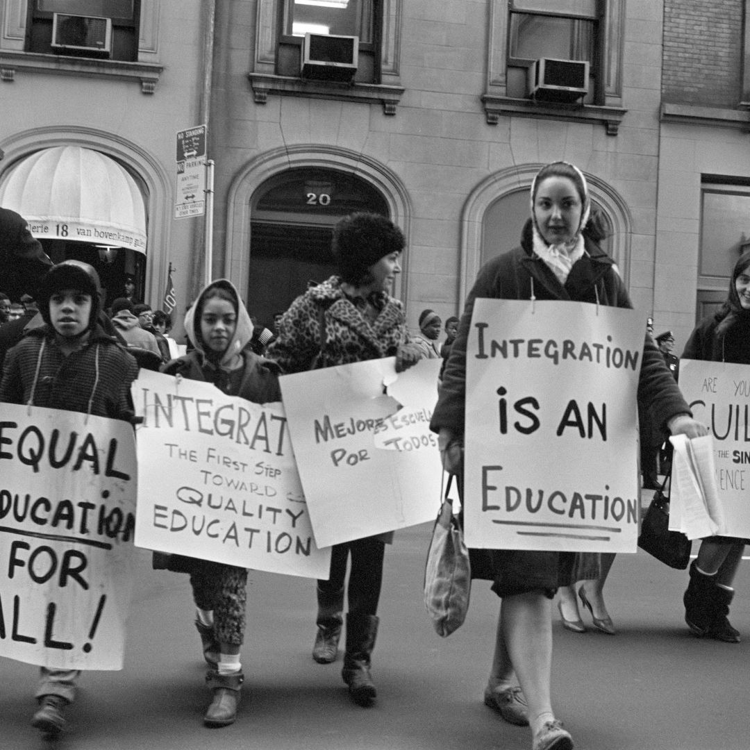 BeaconPressBks's tweet photo. #OnThisDay 57 yrs ago, over 360,000 kids &amp; teens engaged in a system-wide school boycott in NYC, forming the largest protest in US History. @_YoungCrusaders captures the scope of this event in his upcoming book, THE YOUNG CRUSADERS. Out on 2/23! ➡️ https://t.co/h8f5K2LcoF https://t.co/AQ0M1E2YqK
