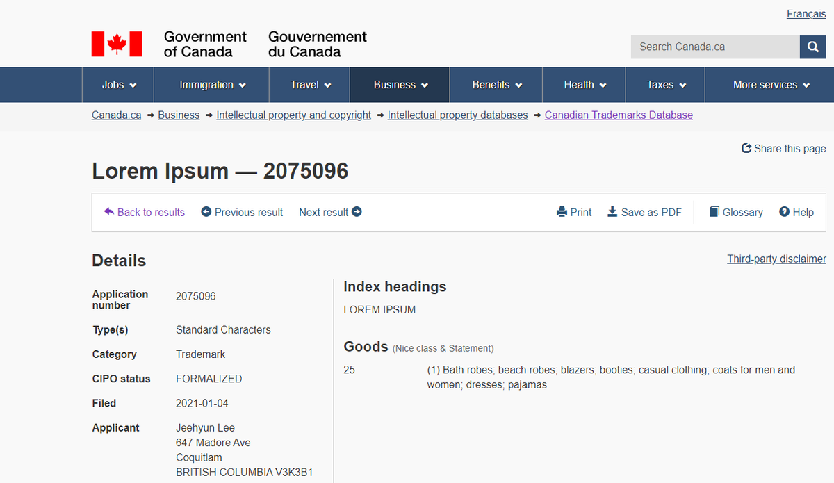 NitinGomber's tweet photo. Can dummy text LOREM IPSUM function as a #trademark? https://t.co/IabgtN437i