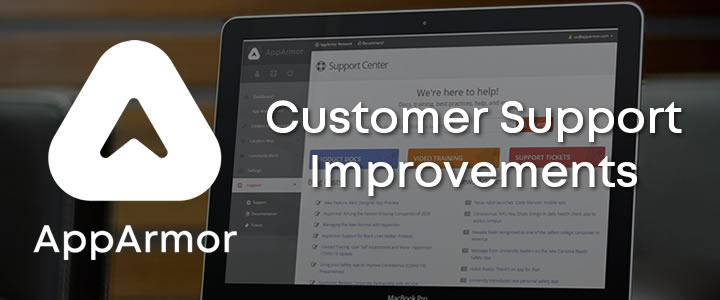 AppArmorMobile's tweet image. We've made some updates to our customer support system for existing customers. Check out the details at our latest blog post - Update: Customer Support Improvements 👍 - mailchi.mp/apparmor/suppo…