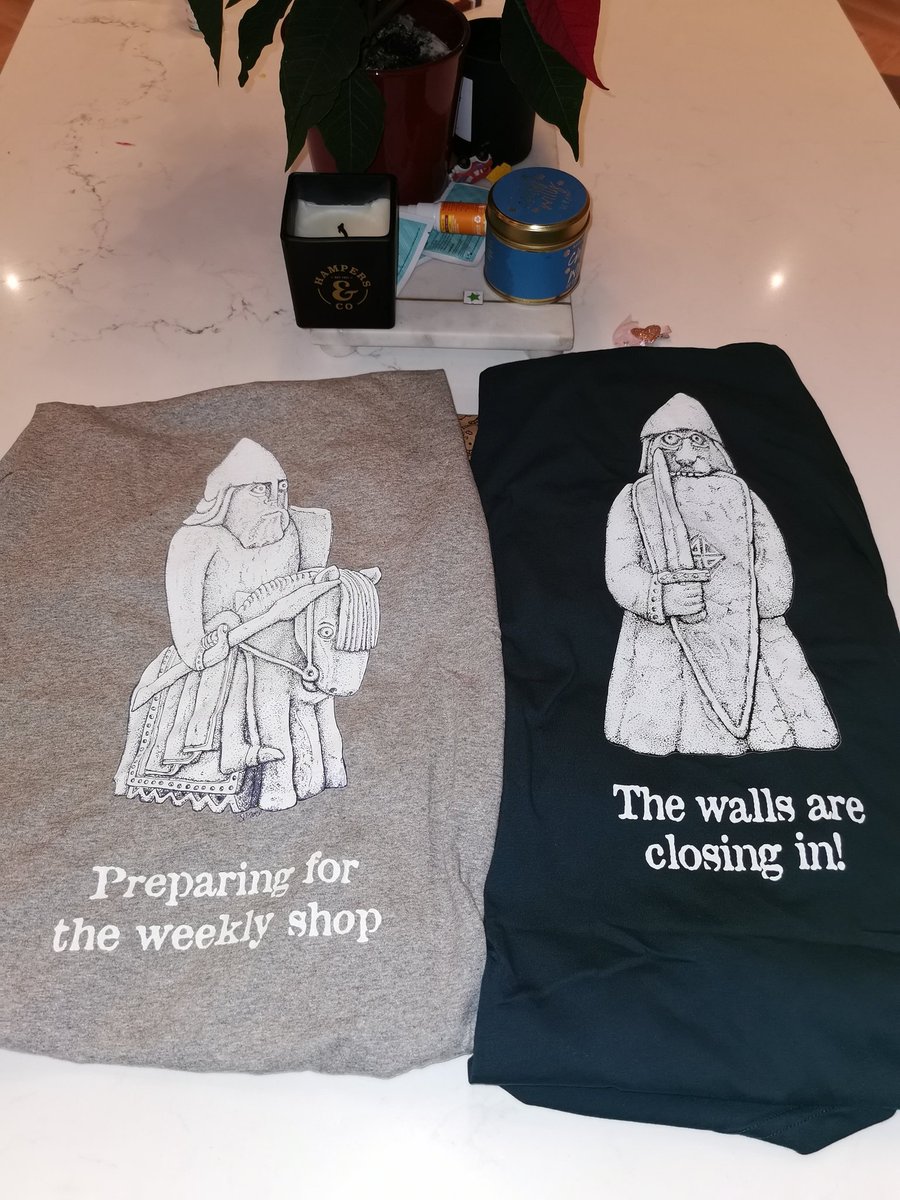 IrishSmuggling's tweet image. For the history nerd in your life, picked up these Lewis Chessman inspired T Shirts from the very talented @inkdropart. Thanks Sara.