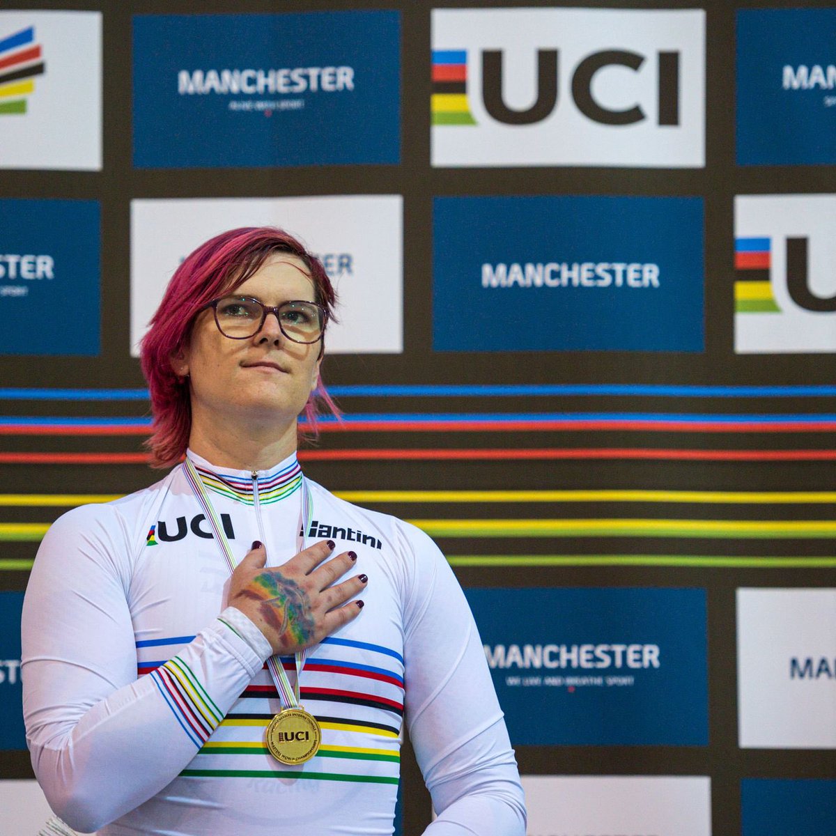 Today for  #NationalGirlsAndWomenInSportsDay, I’m celebrating the incredible strength and bravery of trans women & girls who live and compete authentically & are forced to fight for their inclusion. Trans women are women & every woman deserves the opportunity to thrive in sports.