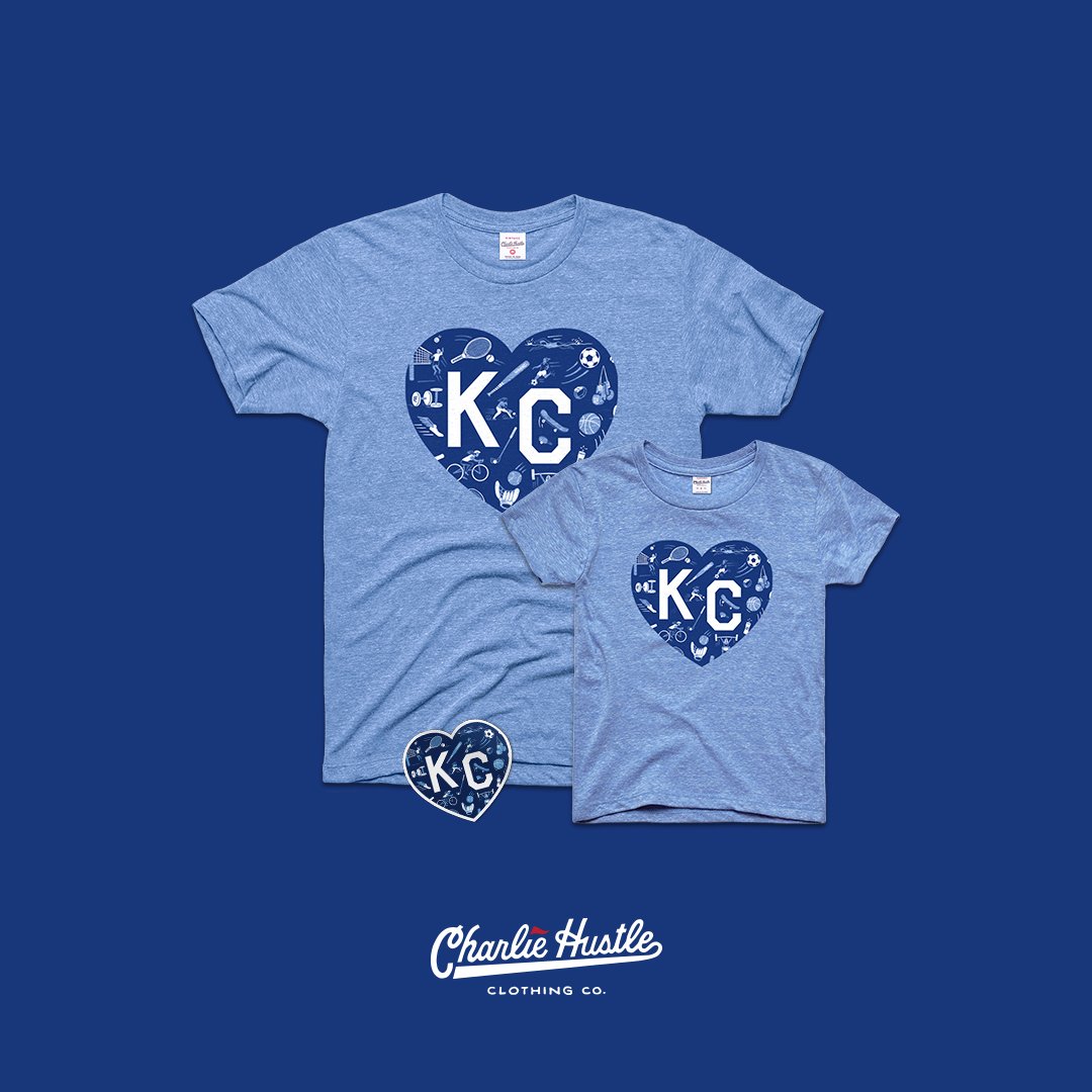 WINforKC's tweet photo. Happy National Girls &amp; Women in Sports Day! To celebrate we hope you tune into our Women's Sports Awards presented by @BurnsMcDonnell on 2/13 at 7pm on @38TheSpot.  

We've partnered with @CharlieHustleCo to create this KC 💙 t-shirt!  Purchase to support: https://t.co/uGDcKVG0rc https://t.co/TPrq04SII5