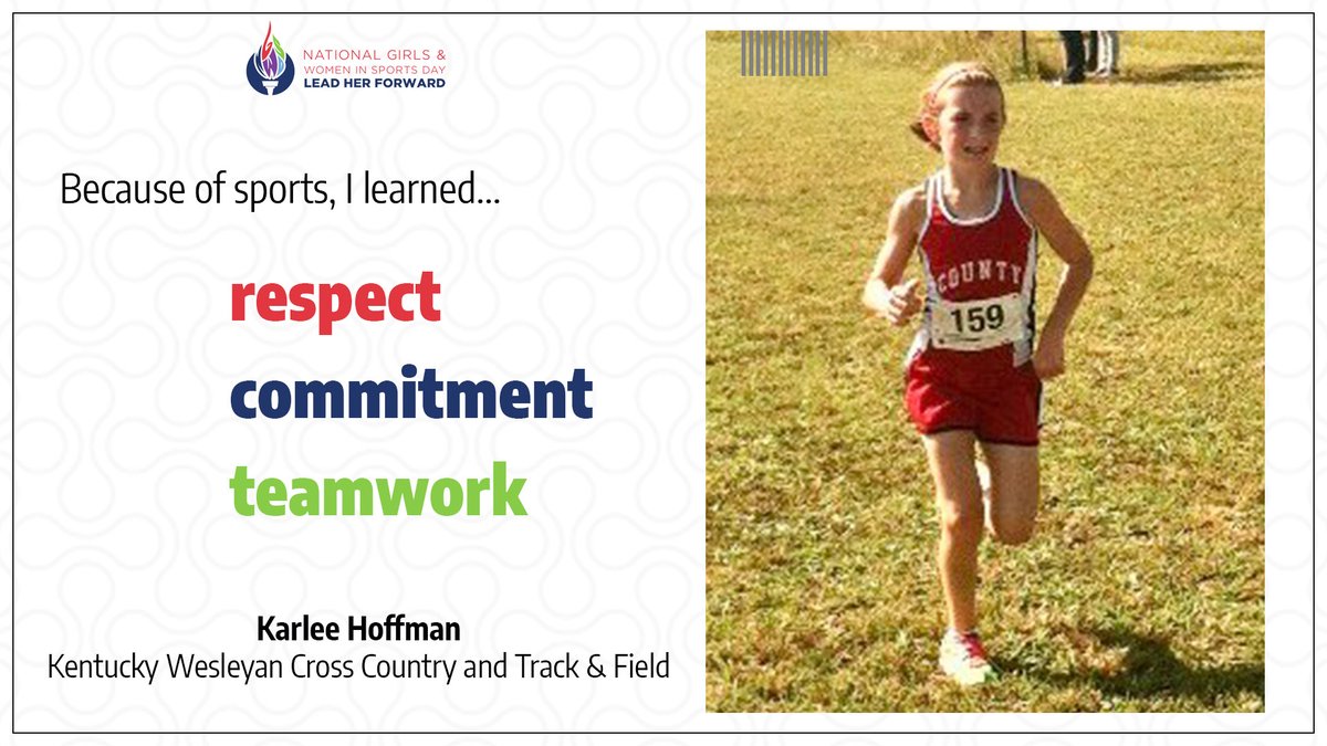 11/ Karlee Hoffman of  @KWCCrossTrack  #NGWSD