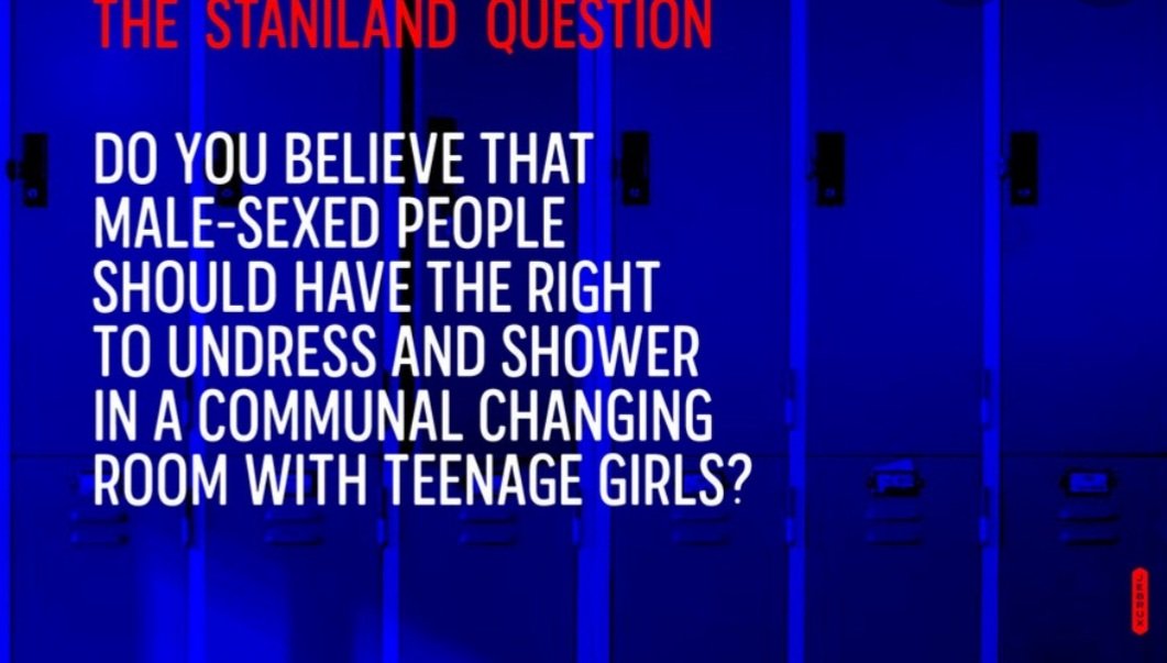 Is asking the Staniland question Transphobic