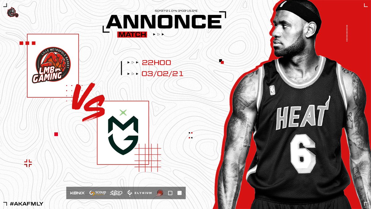 Encore un match #NBA2K qui nous attend ce soir à l'occasion des #EuroSeries de @Qlash_nba2k !

Notre Line Up fera face à <a href="/McrGiantsEsport/">McrGiantsEsports</a> à 22H00 alors souhaitons-lui bon courage pour ce nouvel affrontement !

#redGIANTS 🔴⚪️ #AKAFMLY 🦎