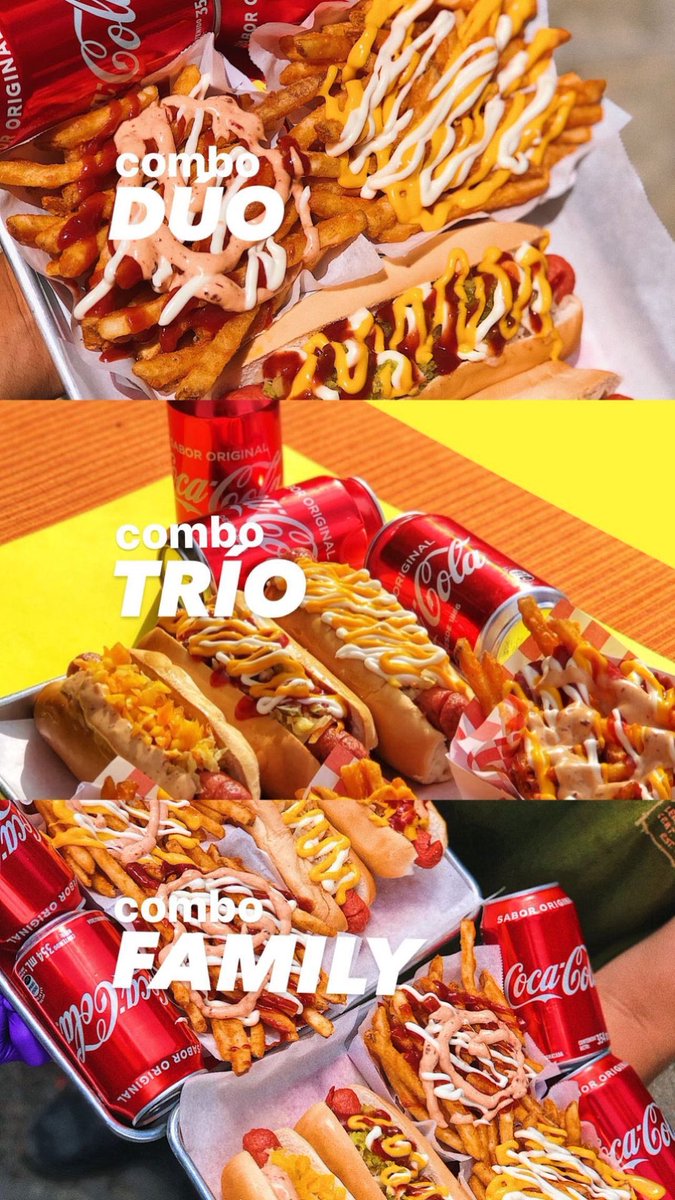 FreakieDogs's tweet photo. Cuál es su combo favorito ? 🤩
.
.
.
Puedes revisar nuestro menú en el siguiente enlace 👇🏽

https://t.co/WGMvVuk7kt https://t.co/sQzufUirJx