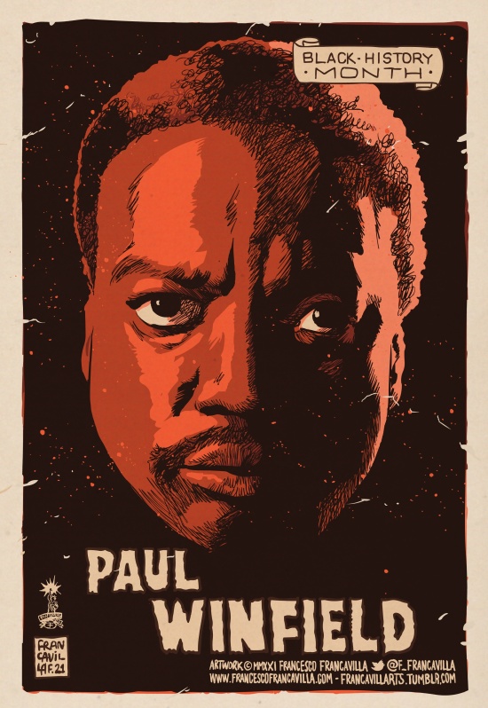PAUL WINFIELD In his 40yrs long career (from SOUNDER to miniseries KING to TERMINATOR, to list a few), Paul has gifted us w his talent & stage presence. His Lucien Celine in Craven THE SERPENT AND THE RAINBOW gets him a deserved spot in #BlackHorrorMonth #BlackHistoryMonth #Day3