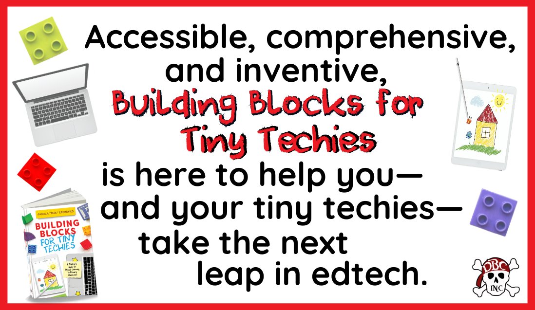 MrsLeonardK's tweet photo. Learn how to empower your littlest learners through developmentally appropriate digital creation and collaboration. Grab you copy of Building Blocks & start empowering your Tiny Techies now!
https://t.co/8I3HYeIlEz
#TinyTechTips #dbcincbooks @burgessdave @burgess_shelley https://t.co/SDO28XqmxF