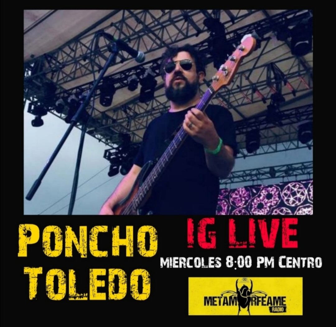 Hoy tendremos el placer de charlar via #IGLɪᴠᴇ con el gran <a href="/ponchotoledo/">Poncho Toledo</a> 
8:00 PM Instagram <a href="/MetamorfeameRAC/">ᗰᗴTᗩᗰOᖇᖴᗴᗩᗰᗴ ᖇᗩᗪIO</a>