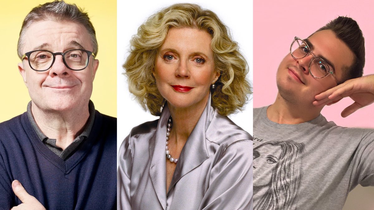Happy birthday to legends of the stage and screen Nathan Lane, Blythe Danner, and ME. 